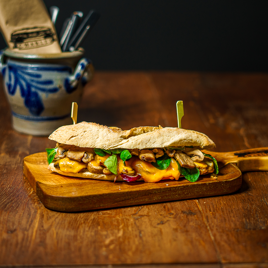 The Cheesy Mushroom