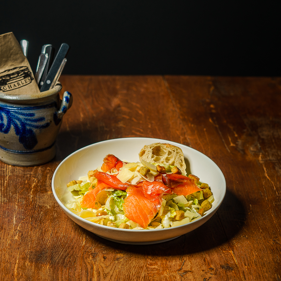 The Original Caesar Smoked Salmon Salad