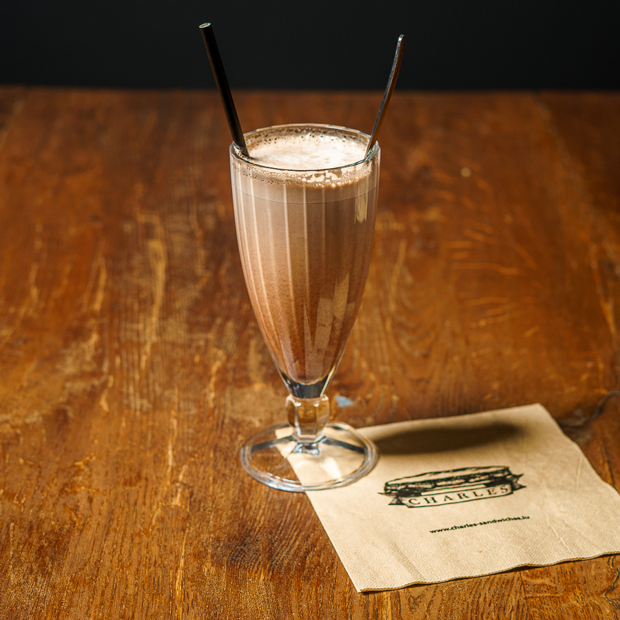 Chocolat chaud au lait de soja