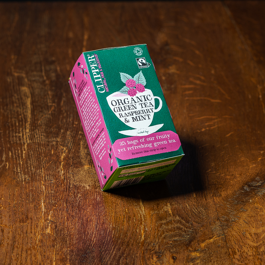 Clipper thé vert framboise menthe